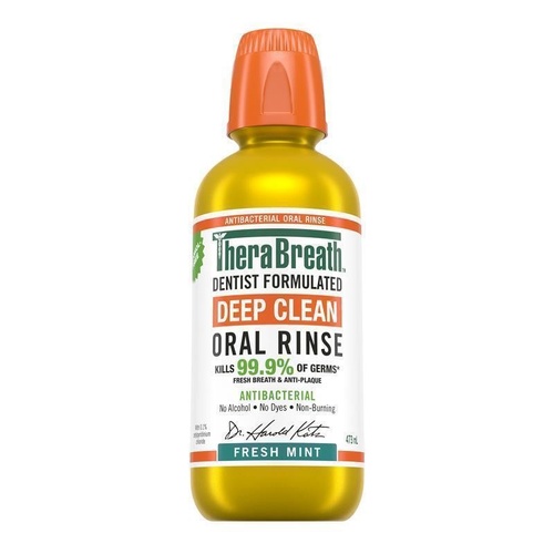 Therabreath Deep Clean Oral Rinse 473ml