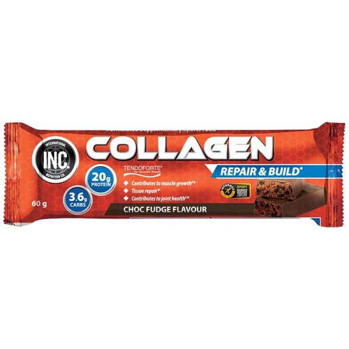 INC Collagen Protein Bar Chocolate Fudge 60g