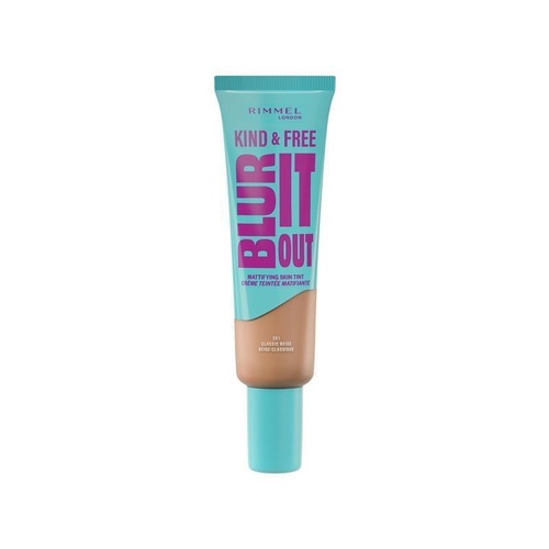 Rimmel Kind & Free Blur It Out Mattifying Skin Tint 201 Classic Beige