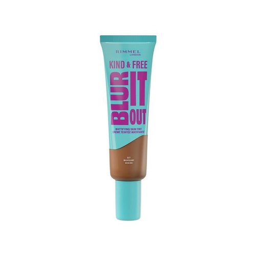 Rimmel Kind & Free Blur It Out Mattifying Skin Tint 607 Mahogany