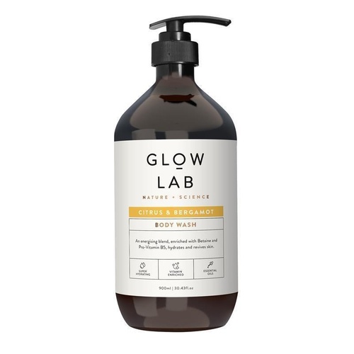 Glow Lab Citrus & Bergamot Body Wash 900ml