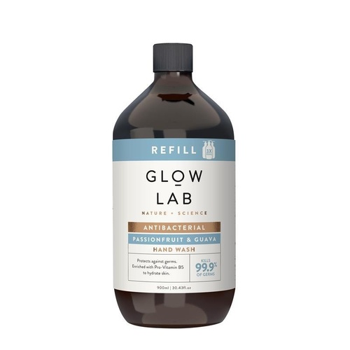 Glow Lab Antibacterial Passionfruit & Guava Hand Wash Refill 900ml