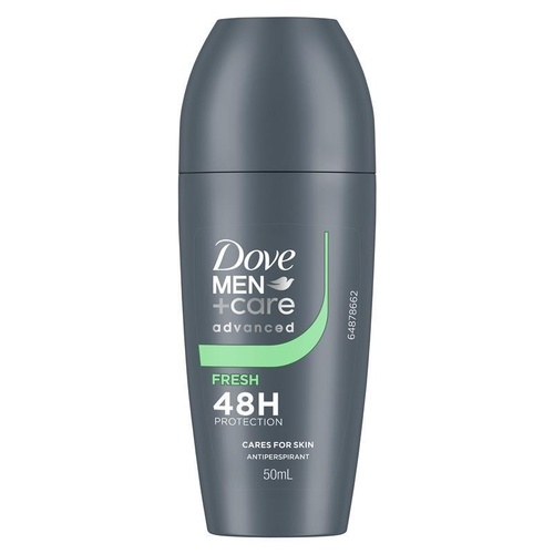 Dove Men+ Care Antiperspirant Deodorant 48h Roll On Fresh 50ml
