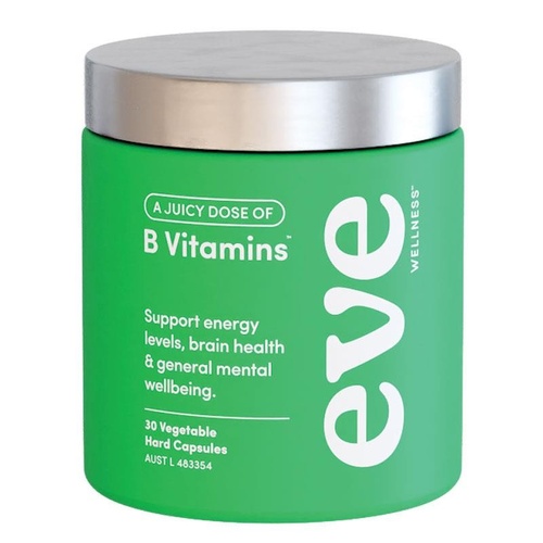 Eve Wellness A Juicy Dose Of B Vitamins 30 Capsules