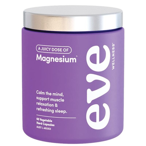 Eve Wellness A Juicy Dose Of Magnesium 60 Capsules