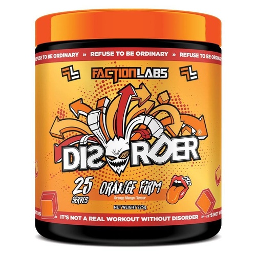 Faction Labs Disorder Orange Firm 225g