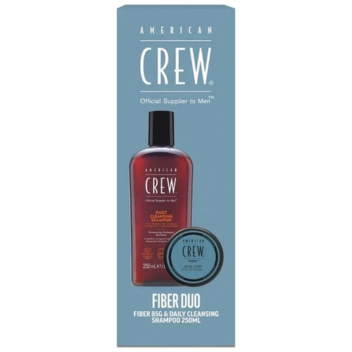 American Crew Fiber 85g + Daily Cleansing Shampoo 250ml Gift Set
