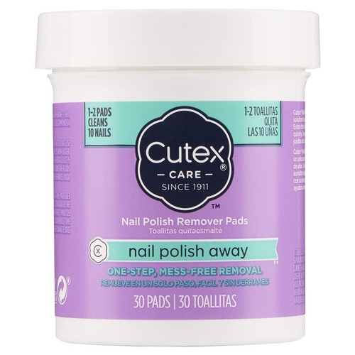 Cutex Swipe & Go Nail Polish Remover Pads 10 Pack