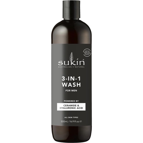 Sukin For Men 3In1 Wash 500ml