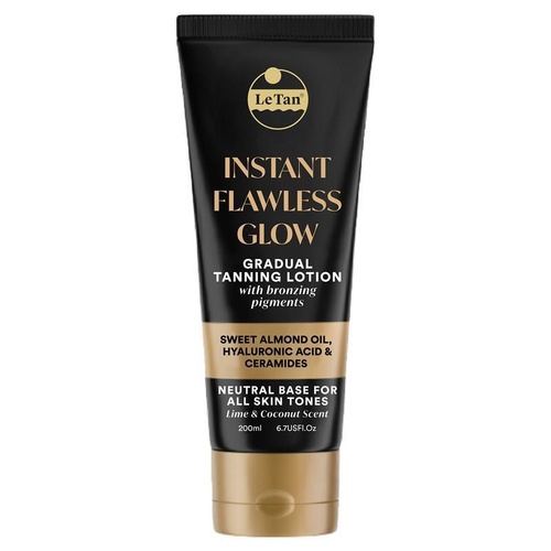 Le Tan Gold Instant Flawless Glow Gradual Tanning Lotion 200ml
