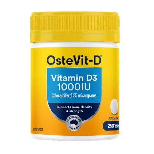 OsteVit-D Vitamin D3 1000IU 250 Tablets