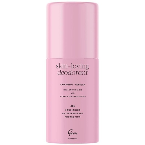 Gem Skin-Loving Roll On Deodorant Coconut Vanilla 50ml