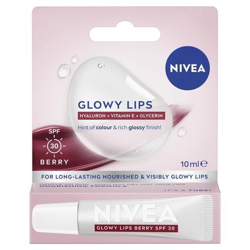 NIVEA Lip Care Glowy Lips Berry 10g
