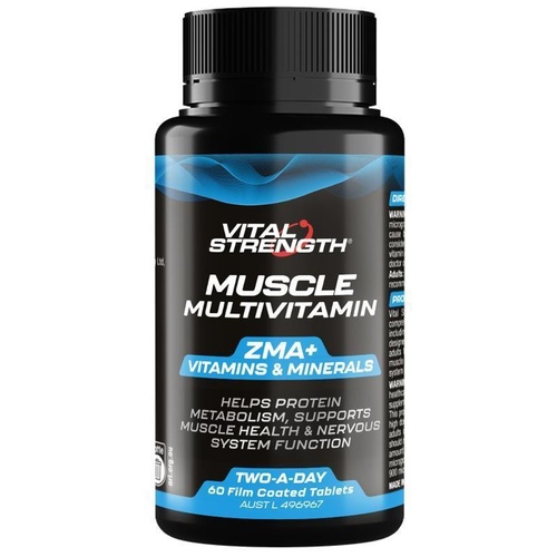 VitalStrength Muscle Multivitamin 60 Tablets