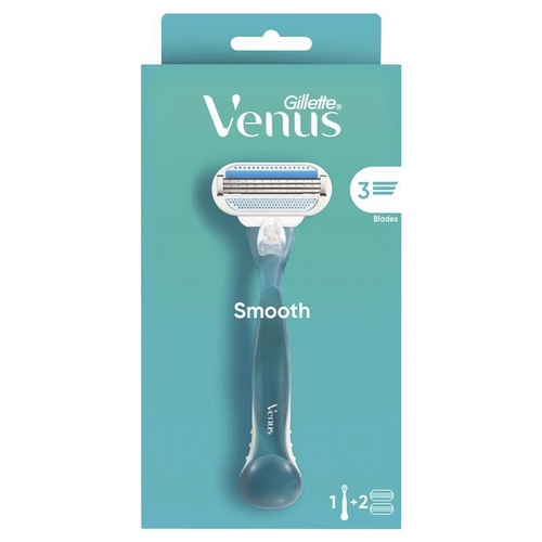 Gillette Venus Smooth Razor + 2 Blades