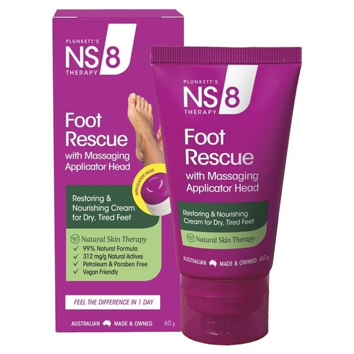 Plunketts NS8 Foot Rescue Massage Applicator 60g