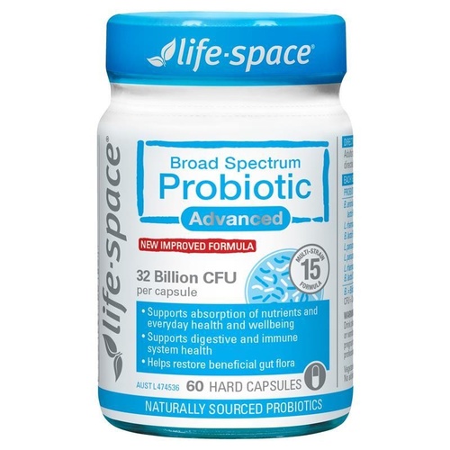 Life-Space Broad Spectrum Probiotic Advance 60 Capsules