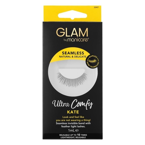 Glam By Manicare Kate Ultra Comfy Seamless Lashes 22457