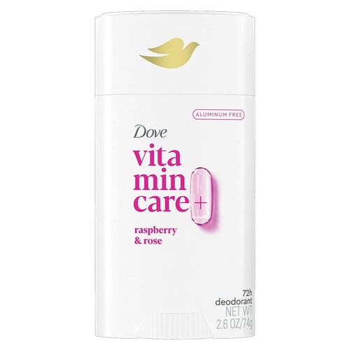 Dove Women Vitamin Care+ Deodorant Stick Raspberry & Rose 74g