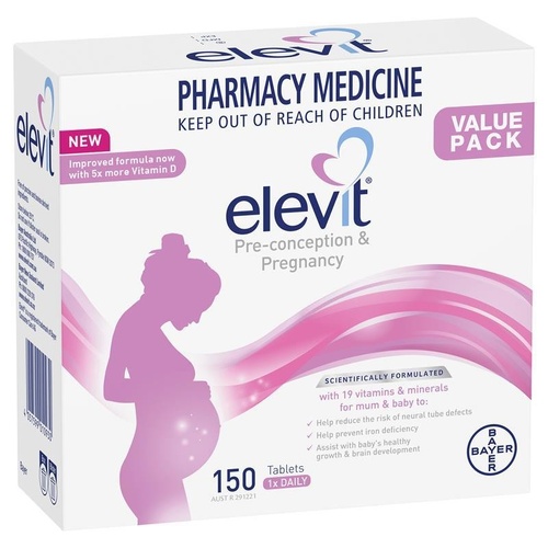 Elevit 150 Tablets Exclusive Size