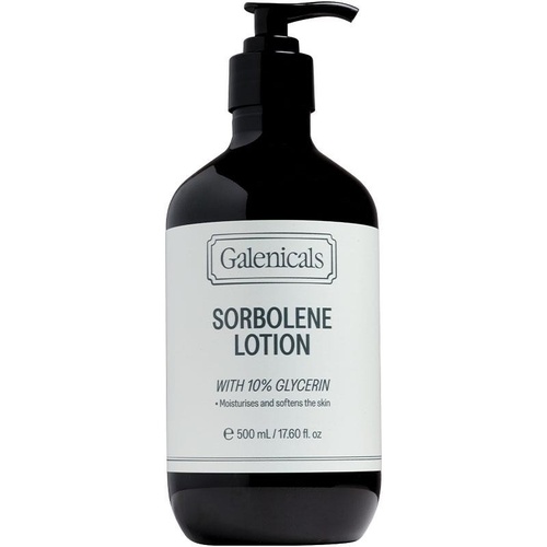 Galenicals Sorbolene with 10% Glycerin Pump 500ml