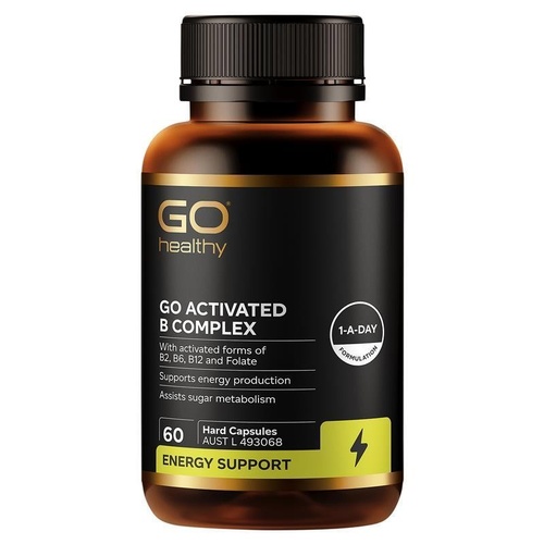 GO Healthy Activated B Complex 60 Hard Capsules