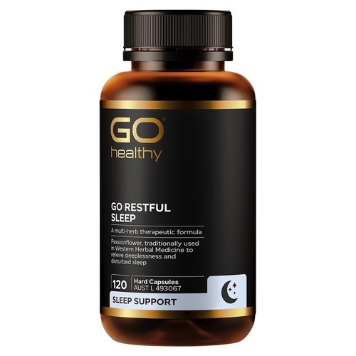 GO Healthy Restful Sleep 120 Hard Capsules