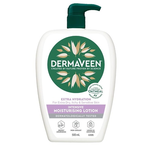 DermaVeen Extra Hydration Intensive Moisturising Lotion 500ml