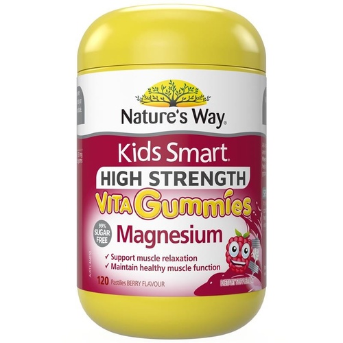 Nature's Way Kids Smart Vita Gummies High Strength Magnesium 120 Pastilles