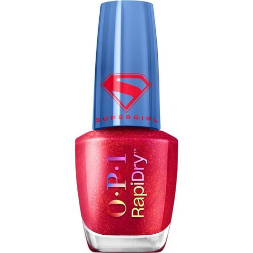 OPI x Supergirl RapiDry Battle Red-y