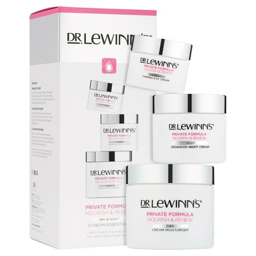 Dr Lewinn's 3-Cream Essentials for Day, Night & Eye Cell Renewal