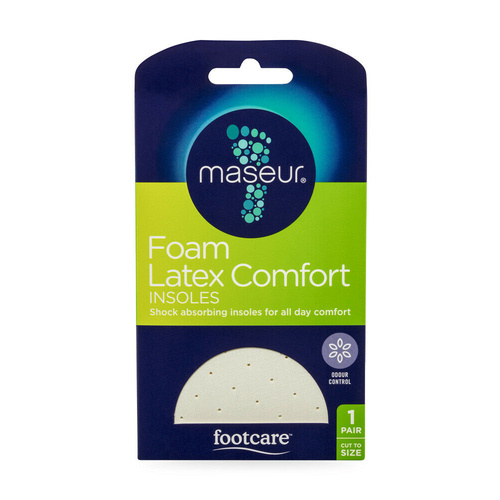Footcare Foam Latex Comfort Insoles