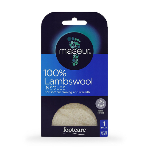 Footcare Lambswool Insoles (small box)