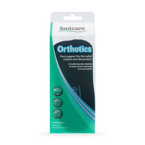 Maseur Footcare Orthotics Small 1 pair Medical Grade Insoles Superior Cushion