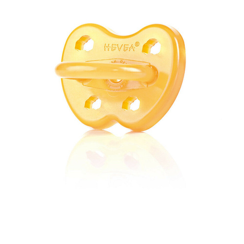 Hevea Planet Pacifiers Natural Rubber - Car Pacifier 3-36 mths (Orthodontic)