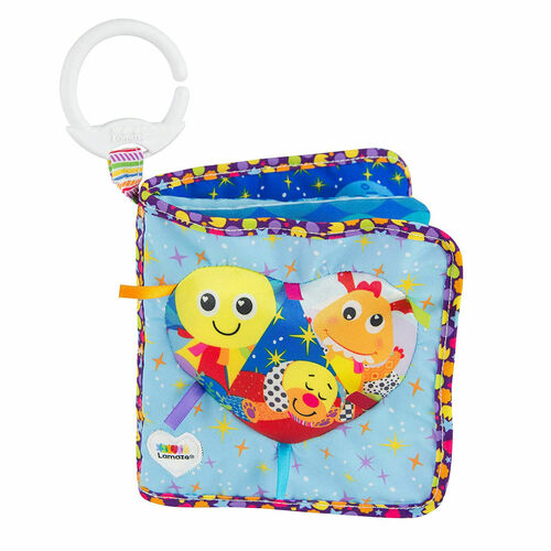 Tomy Lamaze Fun with Feelings Soft Book Baby Toddler Toy Stroller Toy