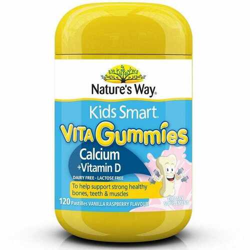 Nature's Way Kids Smart Vita Gummies Calcium + Vitamin D 120s Healthy Bones