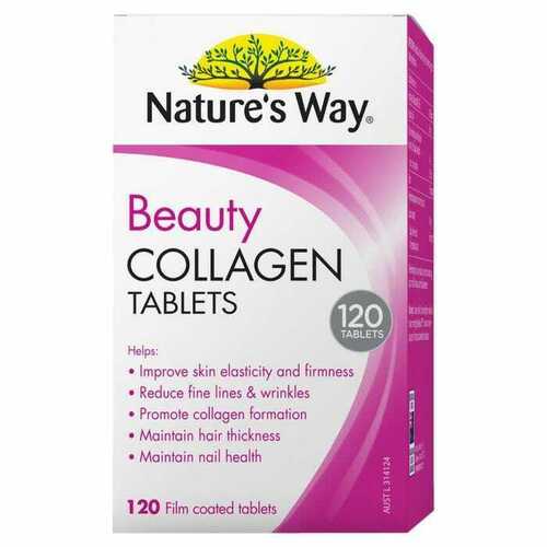 Nature's Way Beauty Collagen Tablets 120s Promote Collagen Formation