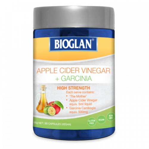 Bioglan Superfood Apple Cider Vinegar + Garcinia 90 Caps High Strength Vegan