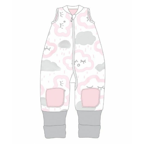 Coolies No Arms Cotton 2-3Y 1.0 TOG CLOUDS - PINK