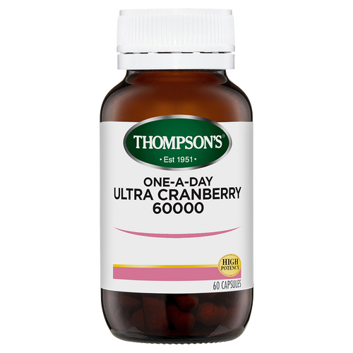 Thompson's One-a-day Ultra Cranberry 60000mg 60 Capsules High Potency
