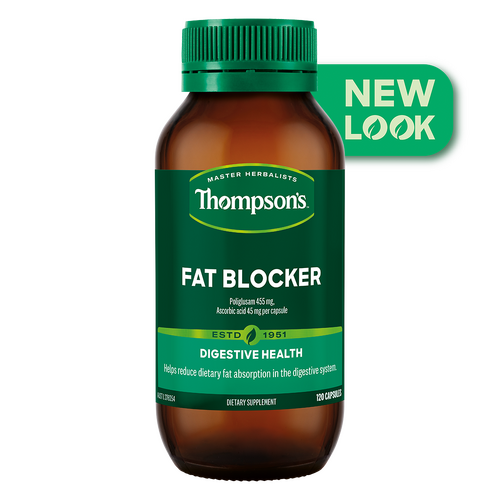 Thompson's Fat Blocker 120 Capsules Reduce Dietary Fat Absorption