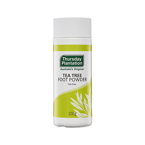 Thursday Plantation Tea Tree Foot Powder 100g Talc Free